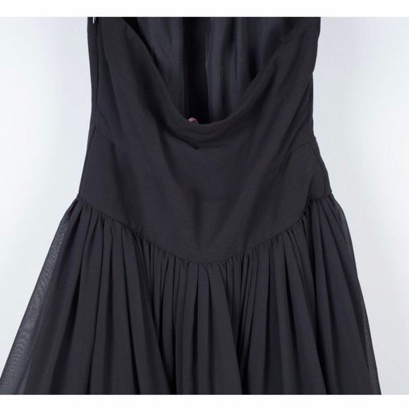 Ted baker black with sequins size 2 dress - Picture 8 of 10